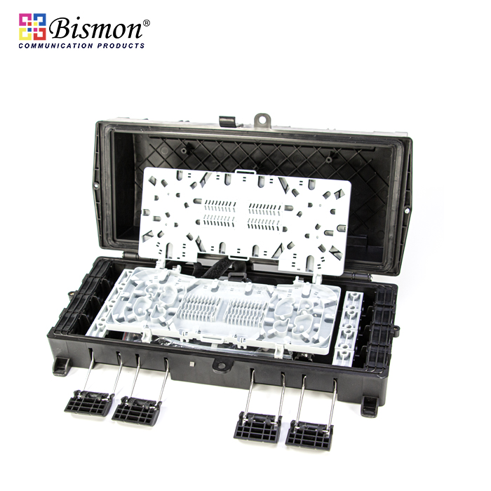 Closure fiber optic 48 Core Inline Clamp type